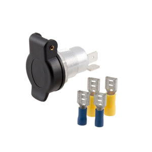 Hella Equivalent Female Socket Aluminium Body