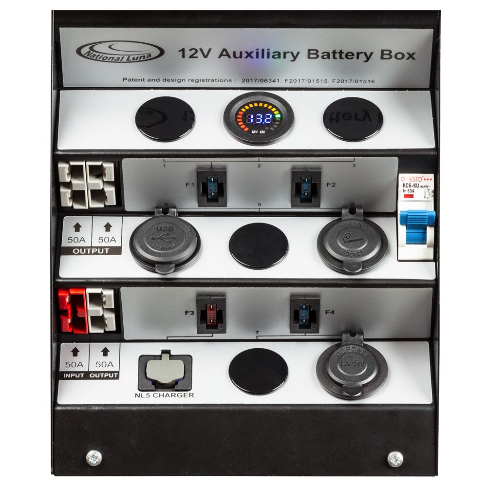 12V Auxiliary Battery Box Metal Housing Only - Image 2